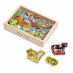 Дървени магнити животни Melissa and Doug 10475