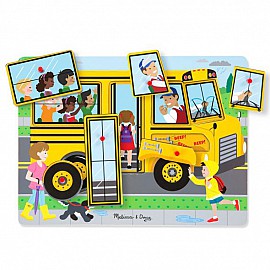 Пъзел Melissa&Doug автобус със звуци 10739