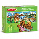 Пъзел за под Динозаври 48ч. Melissa and Doug 104425