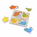 Дървен пъзел Melissa and Doug с огледало 11898