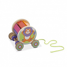 Дървен ксилофон на колела Melissa and Doug 13012