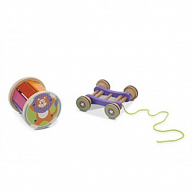 Дървен ксилофон на колела Melissa and Doug 13012