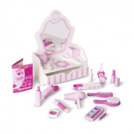 Дървена детска тоалетка Melissa and Doug Салон за красота 13026