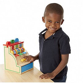 Дървен детски касов апарат Melissa and Doug 13378