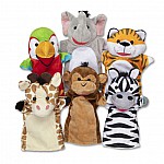 Петрушки за куклен театър Melissa&Doug Сафари 19118