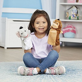 Петрушки за куклен театър Melissa&Doug Сафари 19118