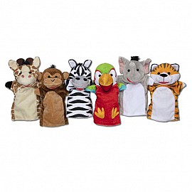 Петрушки за куклен театър Melissa&Doug Сафари 19118