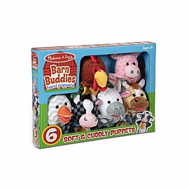 Петрушки за куклен театър Melissa and Doug Животни от фермата 19121