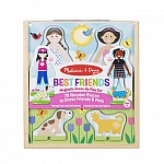 Магнитна игра Melissa&Doug Най-добри приятели 19314