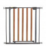 Преграда Hauck Wood Lock Safety Gate silver