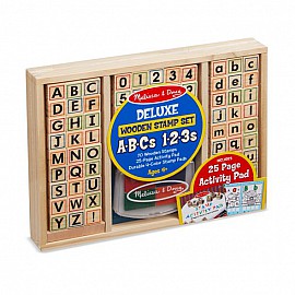 Дървени печати Melissa&Doug ABC 40118