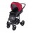 Детска количка Lorelli RIMINI 2в1+ЧАНТА RED&BLACK LIGHTHOUSE