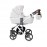Бебешка количка Lorelli RIMINI+Чанта 2в1 Grey&Black Dots