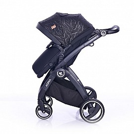 Бебешка комбинирана количка Lorelli ADRIA Black