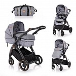 Бебешка количка Lorelli ADRIA Grey