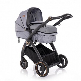 Бебешка количка Lorelli ADRIA Grey