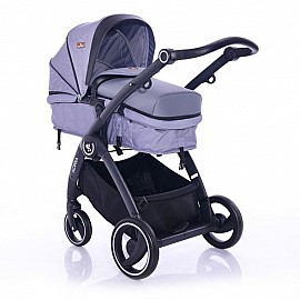 Бебешка комбинирана количка Lorelli ADRIA Grey