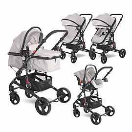 Бебешка количка Lorellli ALBA CLASSIC SET Grey