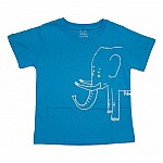 Тениска Слонче Rhino Синя