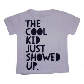 Тениска The Cool Kid Rhino Бяла