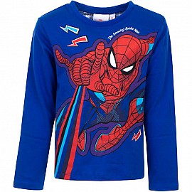 Блуза за момче Спайдърмен Marvel синя
