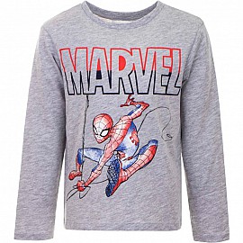 Блуза за момче Спайдърмен Marvel сива
