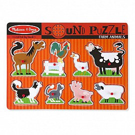 Пъзел със звуци Melissa and Doug Ферма с животни 10726