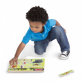 Пъзел със звуци Melissa and Doug Zoo с животни 10727