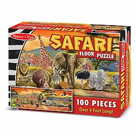 Пъзел за под 100 части Melissa and Doug Safari 12873