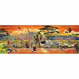 Пъзел за под 100 части Melissa and Doug Safari 12873