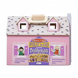 Дървена къща с обзавеждане Melissa and Doug 13701