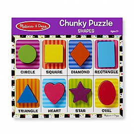 Дървен пъзел с фигури Melissa and Doug 13730