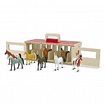 Конюшня с 8 коня Melissa and Doug