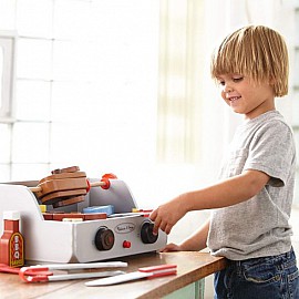 Дървено барбекю с аксесоари Melissa and Doug 19269
