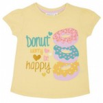 Блуза с къс ръкав за момиче Donut Minikidz