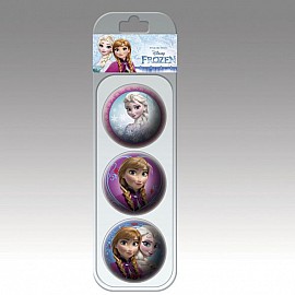 Топки 3 броя Unice Toys FROZEN 6 cm