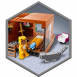 Конструктор LEGO Minecraft Модерната дървесна къща 21174