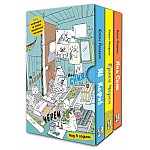 СУПЕРГЕРОИТЕ ЯВ КАФЯВ, ЕРЛЕН ЧЕРЕН, ИНА СИНЯ - 3 КНИГИ