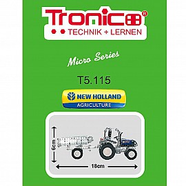 Метален конструктор, Трактор с ремарке, New Holand