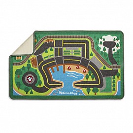 Килим с дървени превозни средства Paw Patrol Melissa and Doug 33273