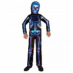 Детски карнавален костюм Amscan Neon Skeleton Boy 3-8 години
