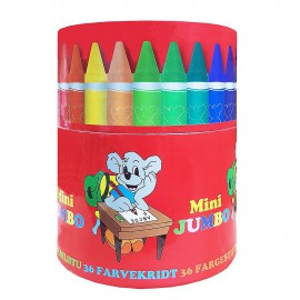 Пастели Jumbo в кръгла кутия