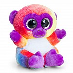 Keel Toys, Анимотсу, Плюшена цветна маймунка, 15 см