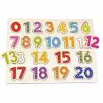 Дървен пъзел, Числата от 1 до 20