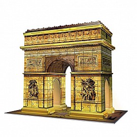 Пъзел 3D Ravensburger с LED светлини Триумфалната арка 216 ч.