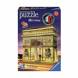 Пъзел 3D Ravensburger с LED светлини Триумфалната арка 216 ч.