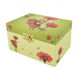 Музикална кутия Фея Циния на летните цветя