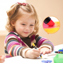 Пастели за най-малките BABY ROO, миещи се, 6 бр.