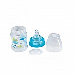 Шише Babyono широко гърло 120 мл розово 402/02