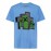 Пижама Minecraft 3 Creepers Blue с къс ръкав и панталон